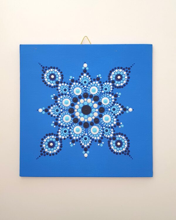 Schilderij middelgroot - Blauw