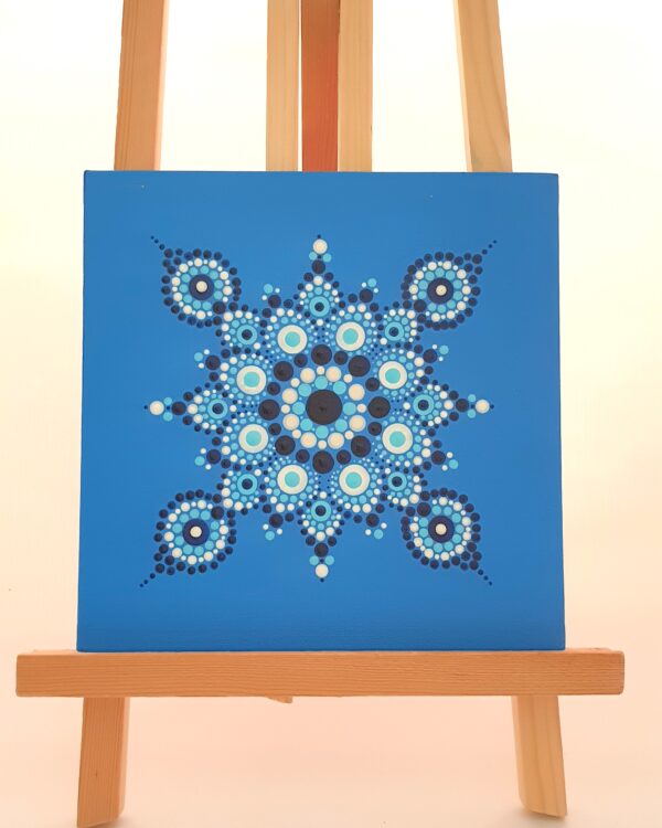Schilderij middelgroot - Blauw