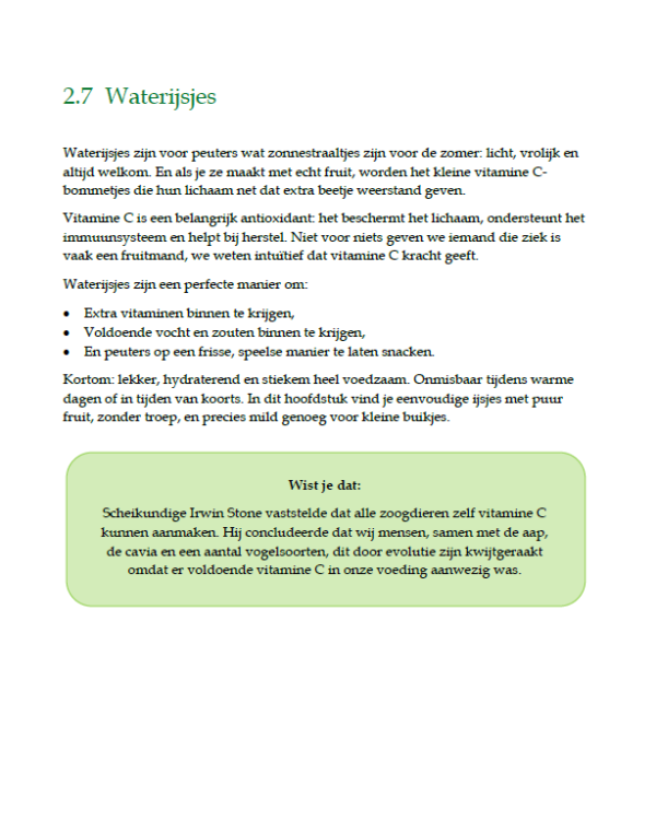 E-book 'De Kleine Snackmonstertjes'